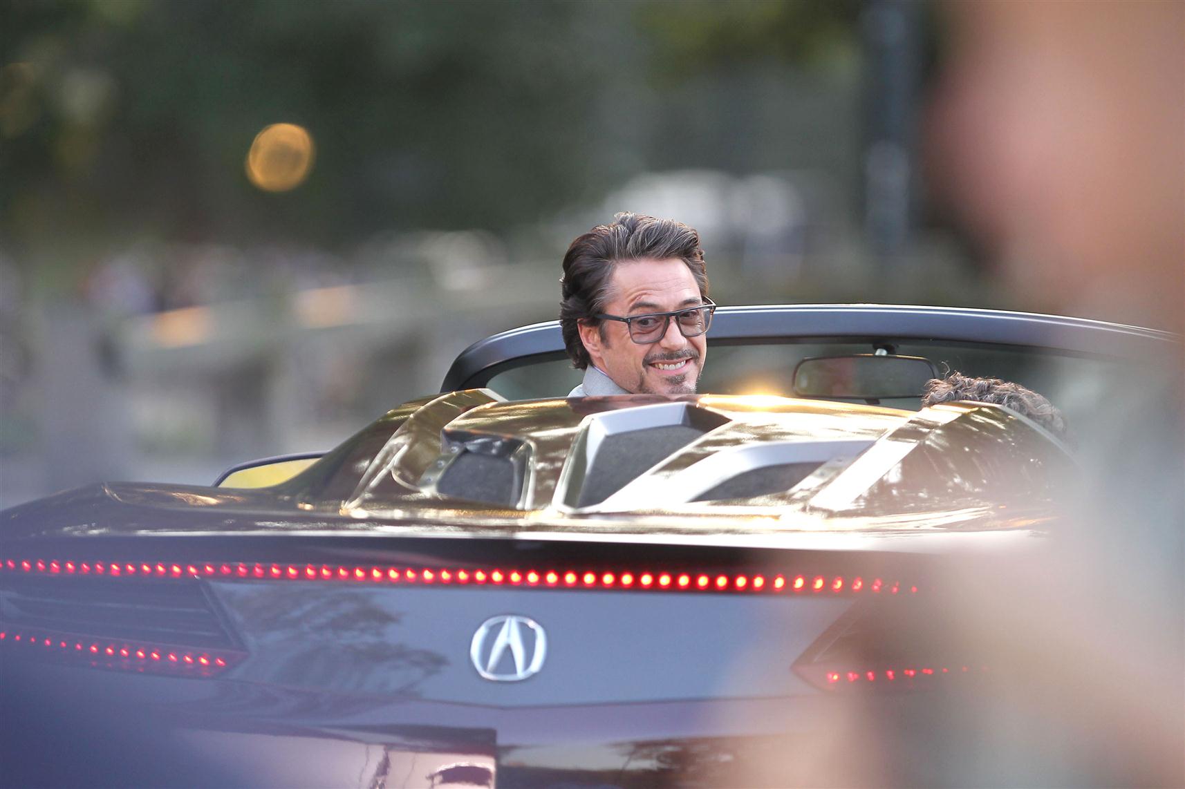 Robert Downey Jr on the set of The Avengers shooting on location | Picture 69566